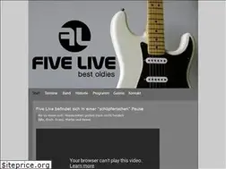 Sites similar to fivelive-band.de