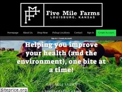 Sites similar to fivemilefarms.com