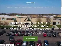 Sites similar to fiveoaks.church