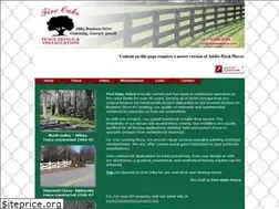 Sites similar to fiveoaksfence.com