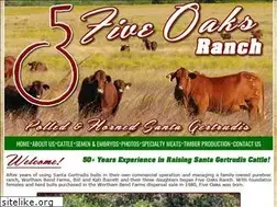 Sites similar to fiveoaksranch.net
