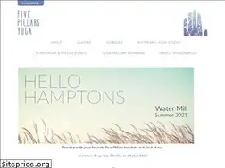 Sites similar to fivepillarsyoga.com