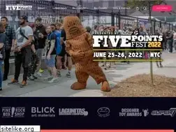 Sites similar to fivepointsfest.com