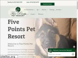 Sites similar to fivepointspetresort.com