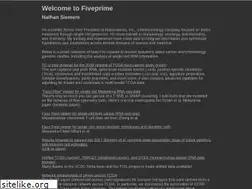 Sites similar to fiveprime.org