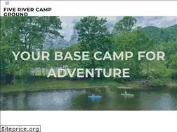 Sites similar to fiverivercampground.com