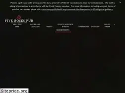 Sites similar to fiverosespub.com