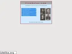 Sites similar to fivesolas.com