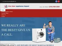 Sites similar to fivestarappliancerepair.net