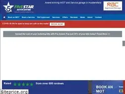 Sites similar to fivestarautocentre.co.uk