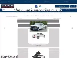 Sites similar to fivestarautos.com