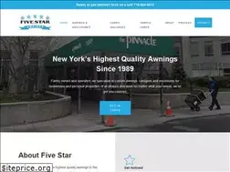 Sites similar to fivestarawning.com