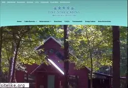 Sites similar to fivestarcabins.com