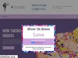 Sites similar to fivestarcakeco.com