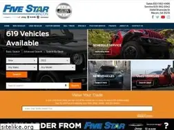Sites similar to fivestarcdjr.com