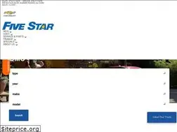 Sites similar to fivestarchevy.net