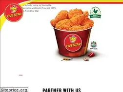Sites similar to fivestarchicken.com