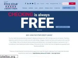 Sites similar to fivestarcu.com