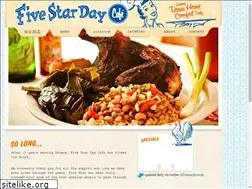 Sites similar to fivestardaycafe.com