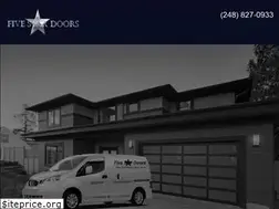 Sites similar to fivestardoors.com