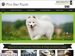 Sites similar to fivestarfeeds.com
