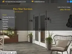 Sites similar to fivestarflooringjax.com