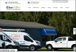 Sites similar to fivestarheat.com