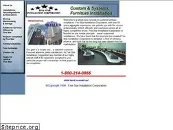 Sites similar to fivestarinstall.com