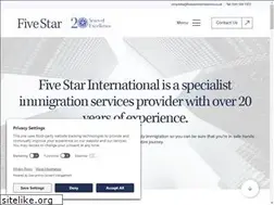 Sites similar to fivestarinternational.co.uk