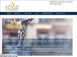 Sites similar to fivestarlimo.com