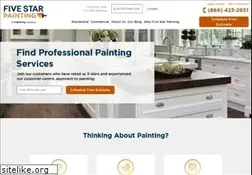 Sites similar to fivestarpainting.com