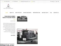 Sites similar to fivestarprinters.com