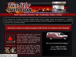 Sites similar to fivestarsafetyclean.com