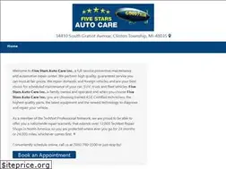 Sites similar to fivestarsautocare.com