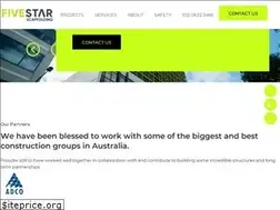 Sites similar to fivestarscaffolding.com.au