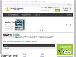 Sites similar to fivestarstationery.com