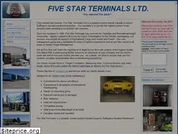 Sites similar to fivestarterminals.com