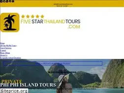 Sites similar to fivestarthailandtours.com