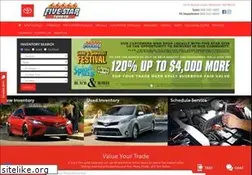 Sites similar to fivestartoyota.com