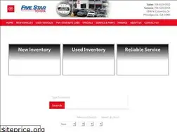 Sites similar to fivestartoyotaofmilledgeville.com