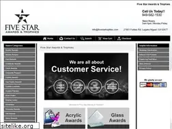 Sites similar to fivestartrophies.com