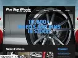 Sites similar to fivestarwheels.com
