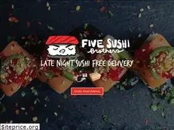 Sites similar to fivesushibrothers.com