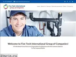 Sites similar to fivetechinternational.com