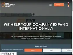Sites similar to fivethousandmiles.com