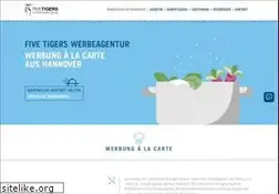 Sites similar to fivetigers.de