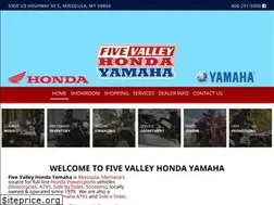 Sites similar to fivevalleyhondayamaha.com