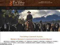 Sites similar to fivevalleyslivestock.com