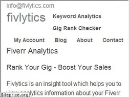 Sites similar to fivlytics.com