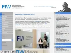 Sites similar to fiw-online.de